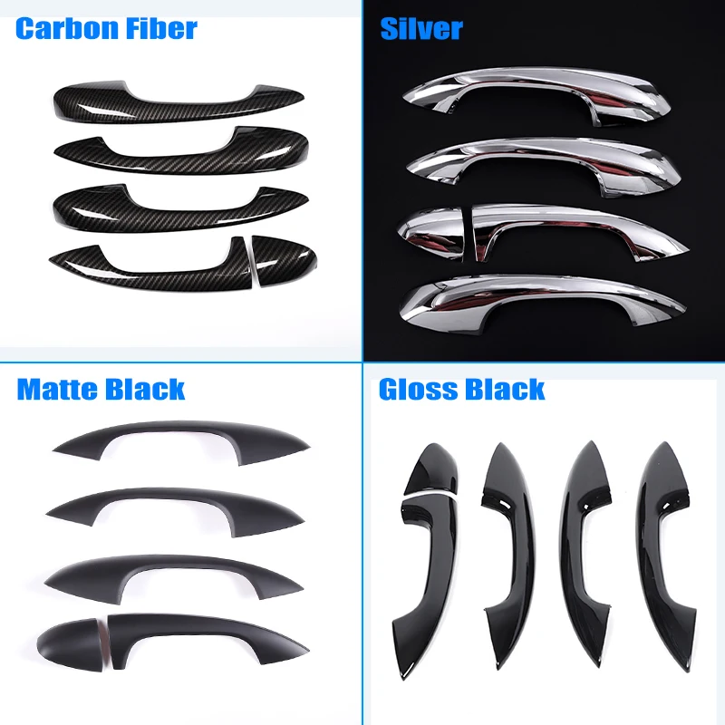 Car Door Handle Cover Trim For Mercedes Benz A B C E Class GLE GLS CLA GLC GLA X253 W213 W205 W247 W177 V177 A180 A200 A250