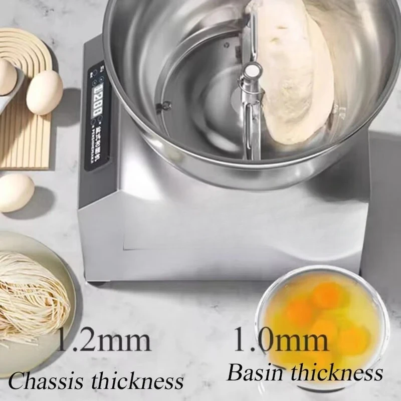 Household Flour Dough Mixer Kneader 220V Electric Food Minced Meat Mixing Pasta Mixer Kitchen Utensils