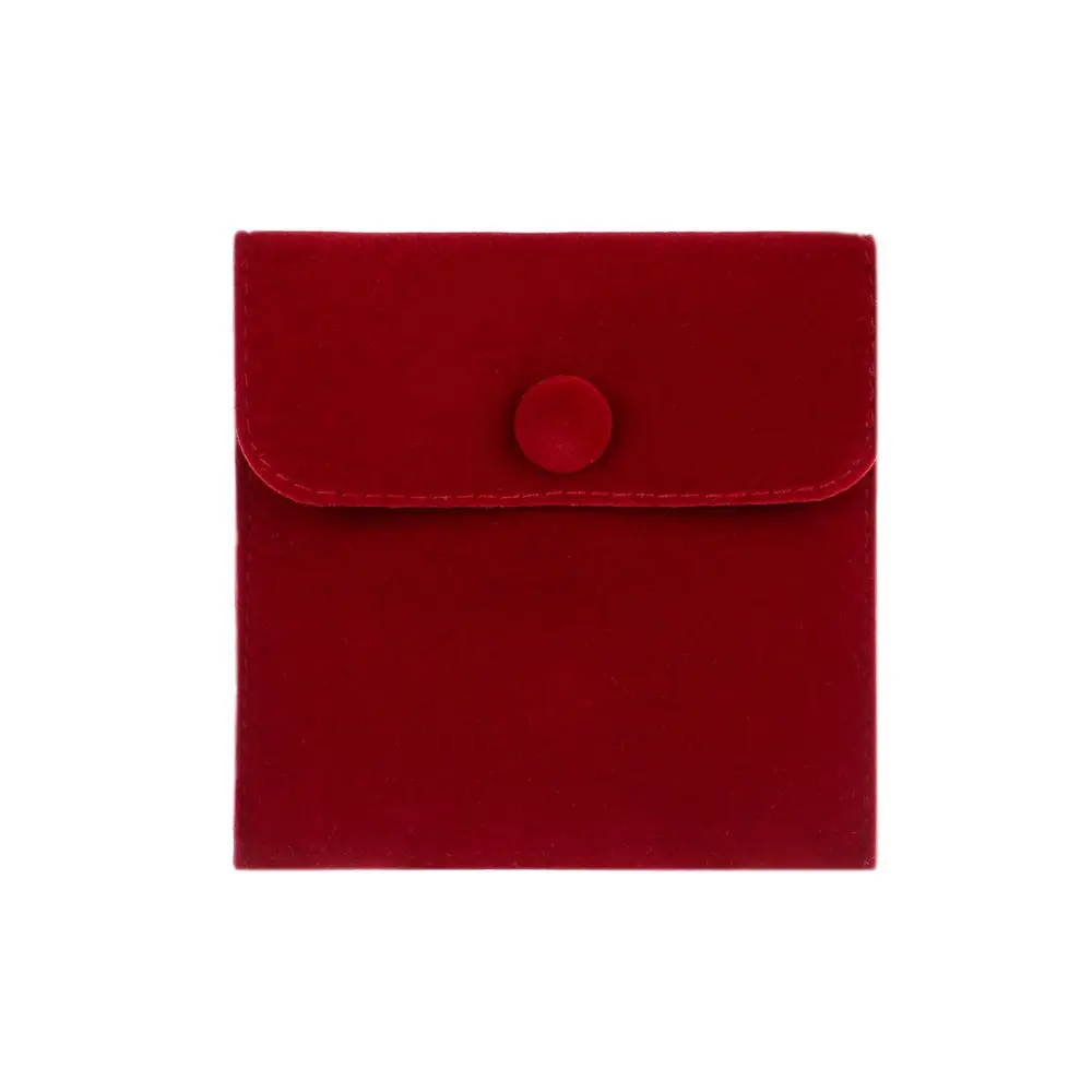 

New Snap Gift Bracelet Bag Storage Pouch Necklace Wrapping Bag Jewelry Packaging Bag