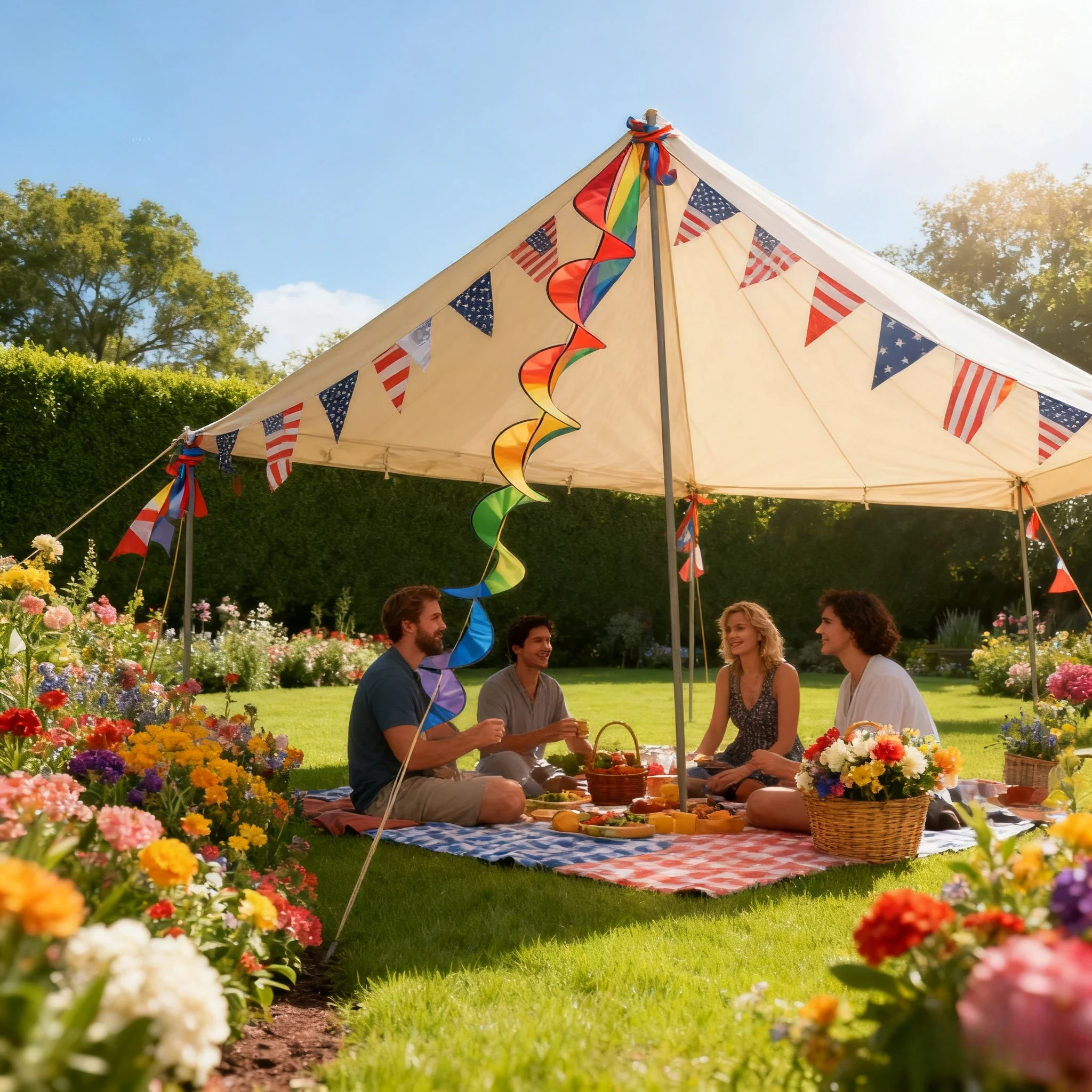 

Camping Flag Outdoor Tent Accessories - Camping Atmosphere Decoration Canopy, Guy Ropes, Warning Flags, Anti-tripping Wind Tubes