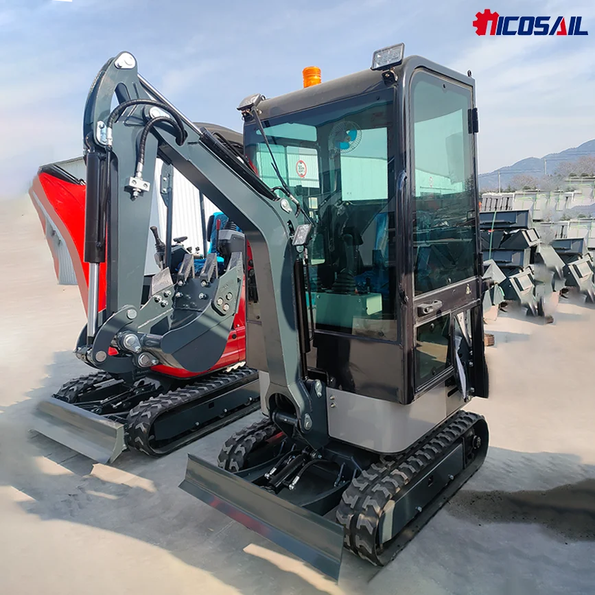 

Customized free shipping mini excavator EPA engine Kubota 1.8-ton crawler excavator 2-ton small excavator