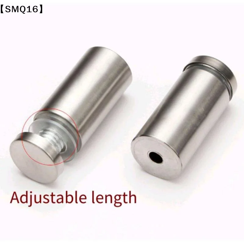 10pcs Stainless Stand Off Bolt Billboard Fixing Screws Glass Fasteners Signage Bolt Standoffs Bolt【SMQ】