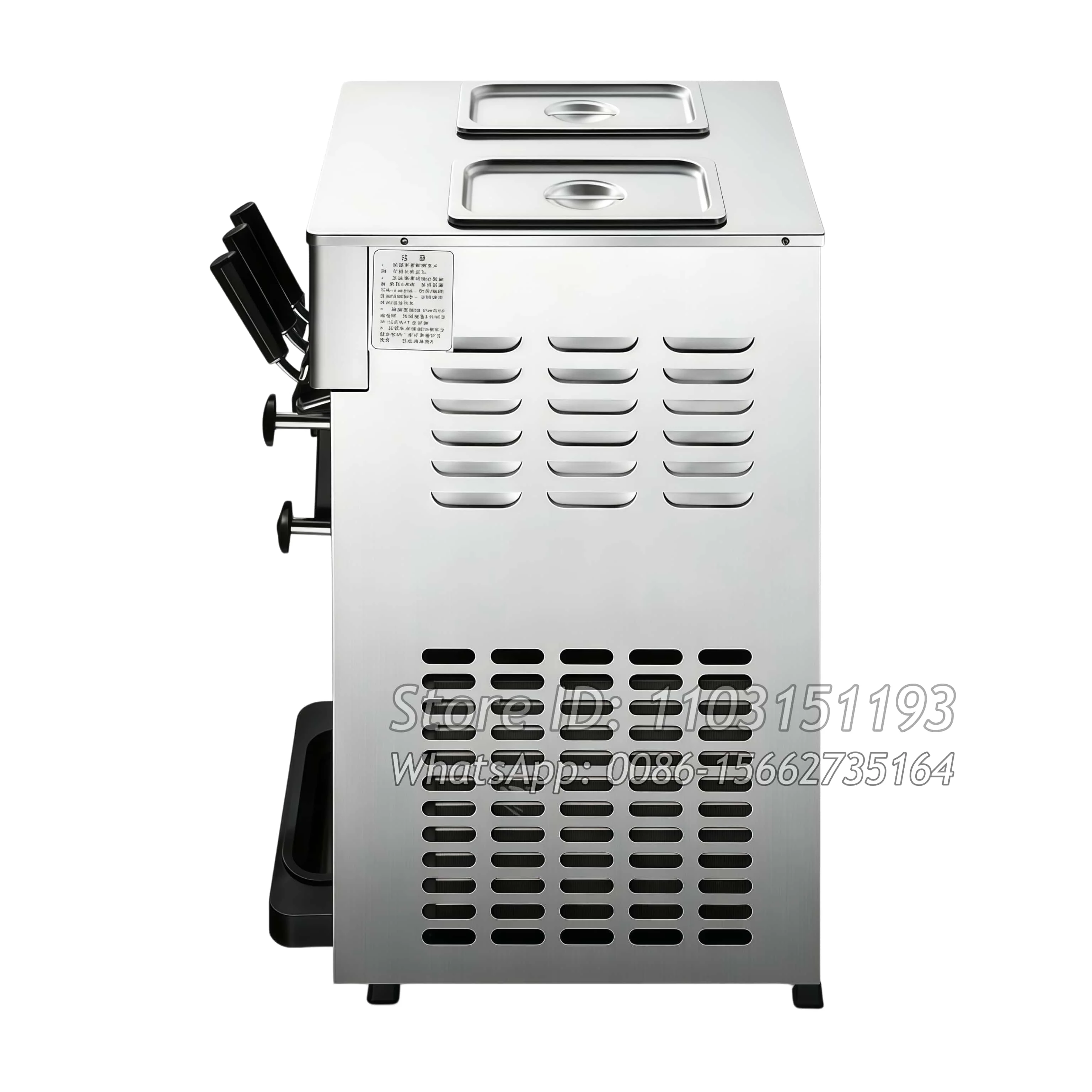 Three Flavors Automatic Acai Machine For Ice Cream Soft Ice Cream Machine Commercial Ice Cream Makers For Business