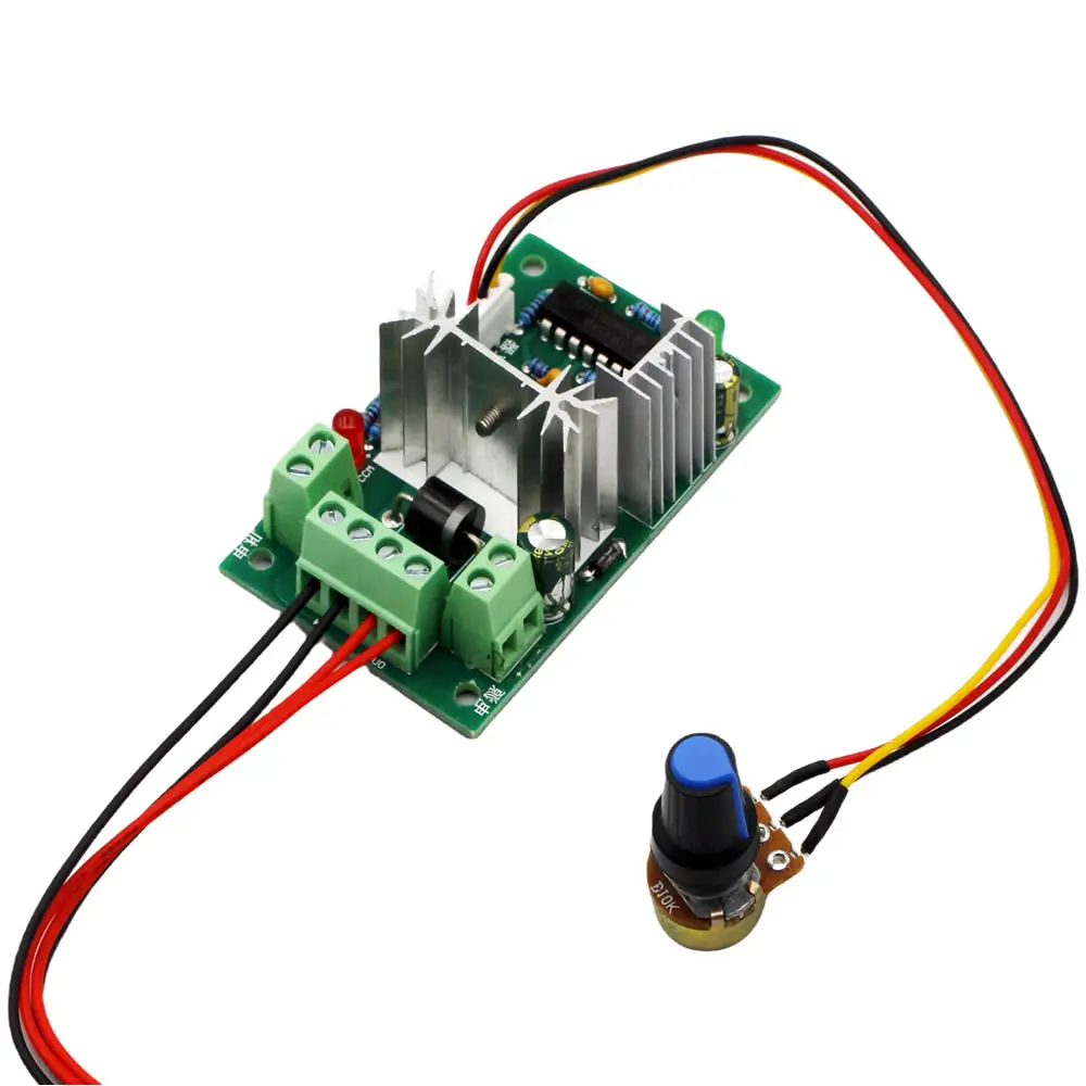 CCM2 DC Motor Speed Regulator 10V12V24V30V Forward and Reverse Switch PWM DC Controller 120W