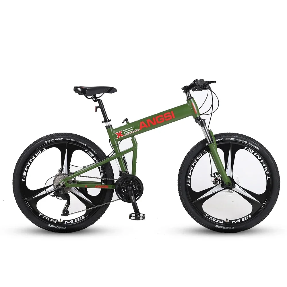 Hot sales bicicleta folding mountain bike aluminum foldable cycle 21 speed trinx bysicle bicycle for man