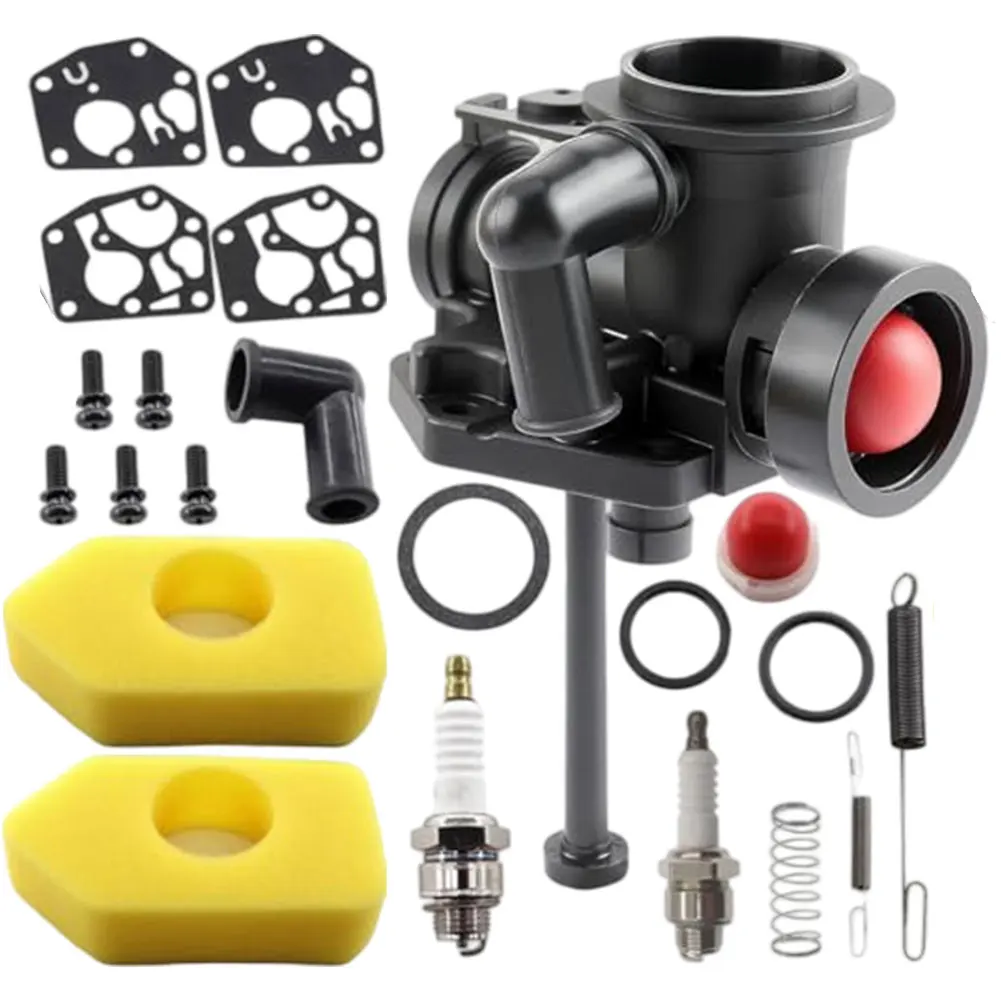 For B And S 795469 794161 794147 497619 795475 699660 494407 Lawn Mower 1Set Carburetor Screws Grommets Air Filters Gaskets Kit