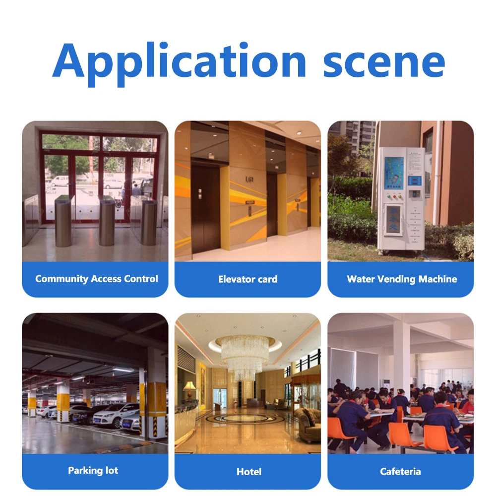 5pc/Lot Dual Chip 125KHZ+ 13.56MHZ Composite Key Tags Keyfob Clone Copy Token Keychain