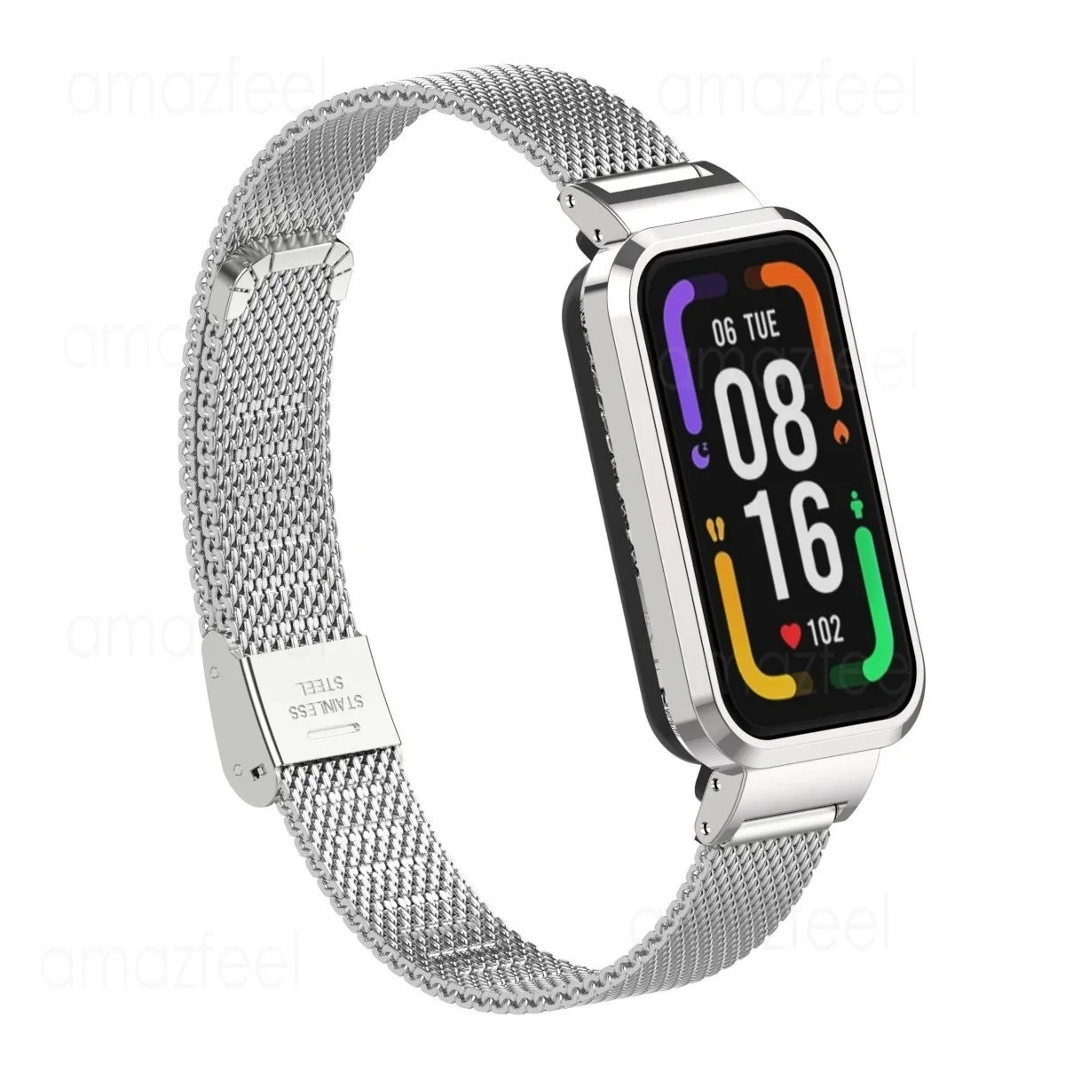 Für Redmi Smart Band Pro Metall Strap Fall Schutz Für Redmi Band Pro Armband Für redmi band pro Armbänder Schutzhülle