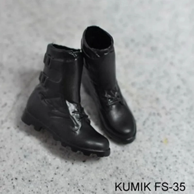 Kumik 1/6 Women Soldier Boots Black Shoes Female Boots Models For 12In Soldier Action Figure Model Toys Fs-33 Fs-34 Fs-35 Fs-36