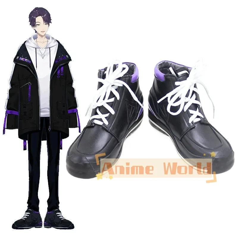 

Virtual YouTubers Ber Kenmochi ʹ cosplay shoes PU leather shoes Halloween carnival boots custom made