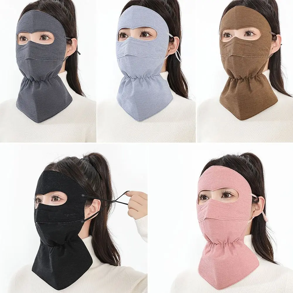 

Модная хлопковая теплая маска утолщенный ветрозащитный шейный воротник защита от холода защита глаз головной убор для верховой езды