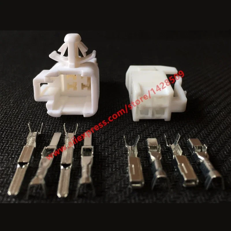 

1 Set 4 Pins Female Male Car Plug Automobile Electrical Connector 6520-0349 7282-1042 Auto Socket