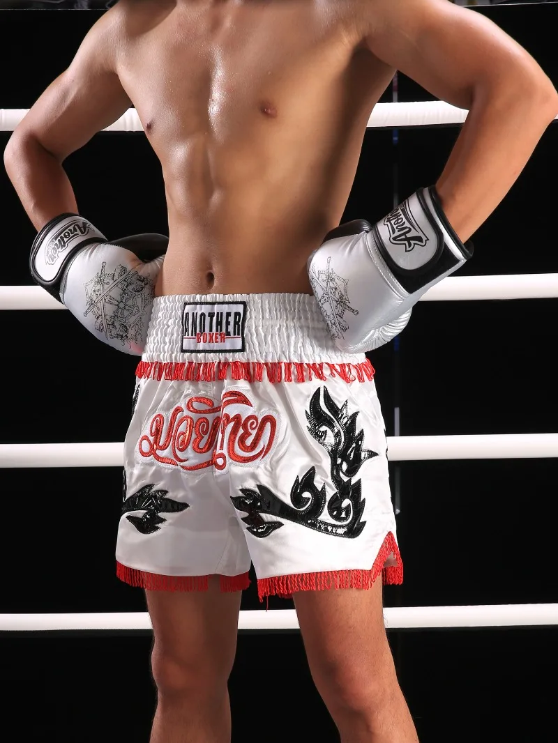 

Шорты для тренировок по смешанным единоборствам (ММА) для мужчин, женщин и детей: боксерские шорты для тайского бокса, муай-тай, фитнеса, саньи, кикбоксинга