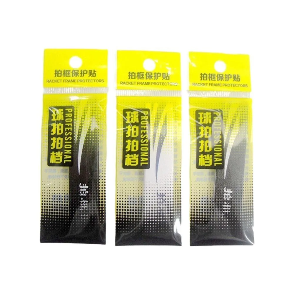 Badminton Racket Protection Stickers Full Cover Border Anti-Collision Strip Rackets Protective Wear-Resistant Bat Frame Sticker