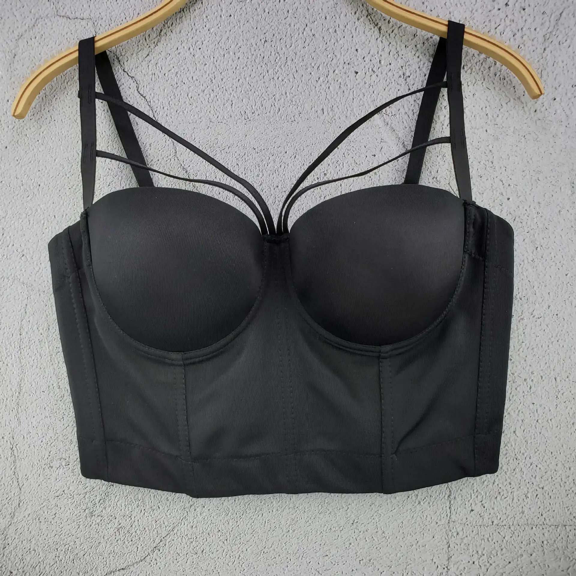 New Character Cotton Cloth Steel Ring Breasted Summer Tube Top Trendy Bra