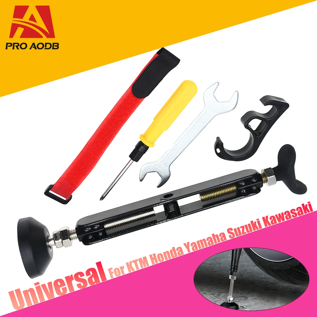 

Motorcycle Wheel Lift Stand Trail Stand Front and Rear Easy Portable Repair Kits For 150cc 200cc 250cc 300cc 450cc 501cc 530cc