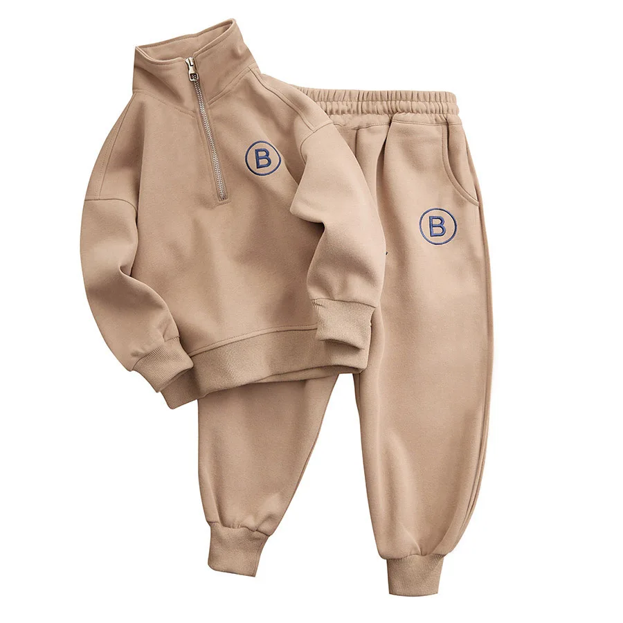 

Boys' Spring and autumn trendy hoodie set 2025 New children's wear Spring two-piece set Spring and autumn style Cool big boy