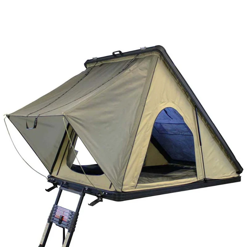 

4-5 Person Cotton Car Roof Top Tent Outdoor Waterproof Foldable Hard Shell Tent for Camping for Cars and Trucks