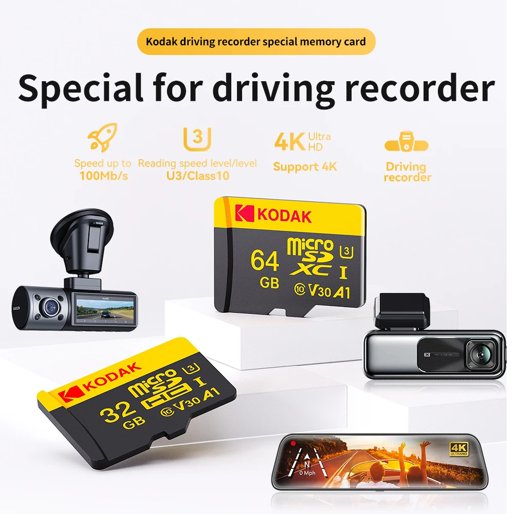 KODAK High Speed Memory Micro SD Card For Driving Recorder 16GB