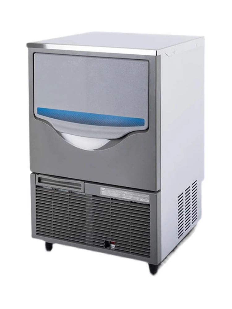 Ice Maker Commercial Milk Tea Coffee Shop Icemate Small Square Ice SRM-100B