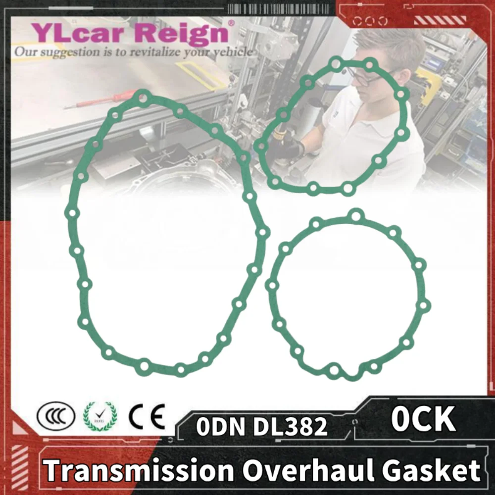 0CK 0DN DL382 DSG Dual Clutch Automatic Transmission Overhaul  Gearbox Gasket Seal Kit for VW PHIDEON Skoda Audi Accessories