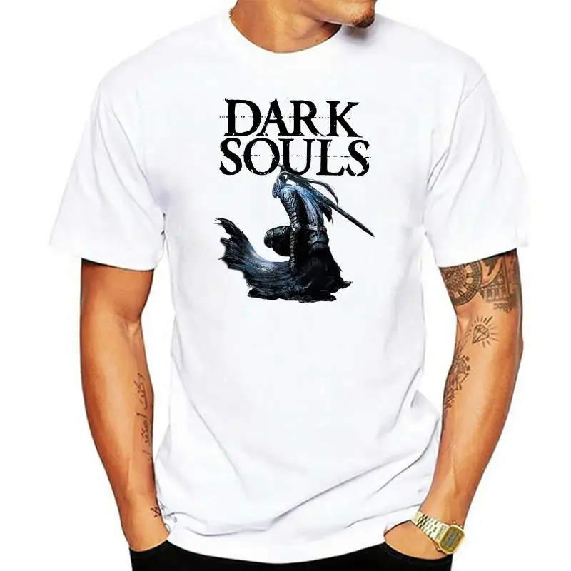 DARK SOULS ARTORIAS THE ABYSSWALKER VIDEOGAME  T SHIRT Cheap wholesale tees100% Cotton For ManT shirt printing