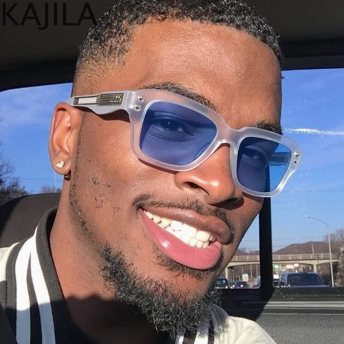 Imagen 2 del producto Gafas de sol cuadradas polarizadas Retro Punk para hombre 2026, gafas de sol clásicas de diseñador de marca de lujo para conducir, gafas de sol para hombre UV400