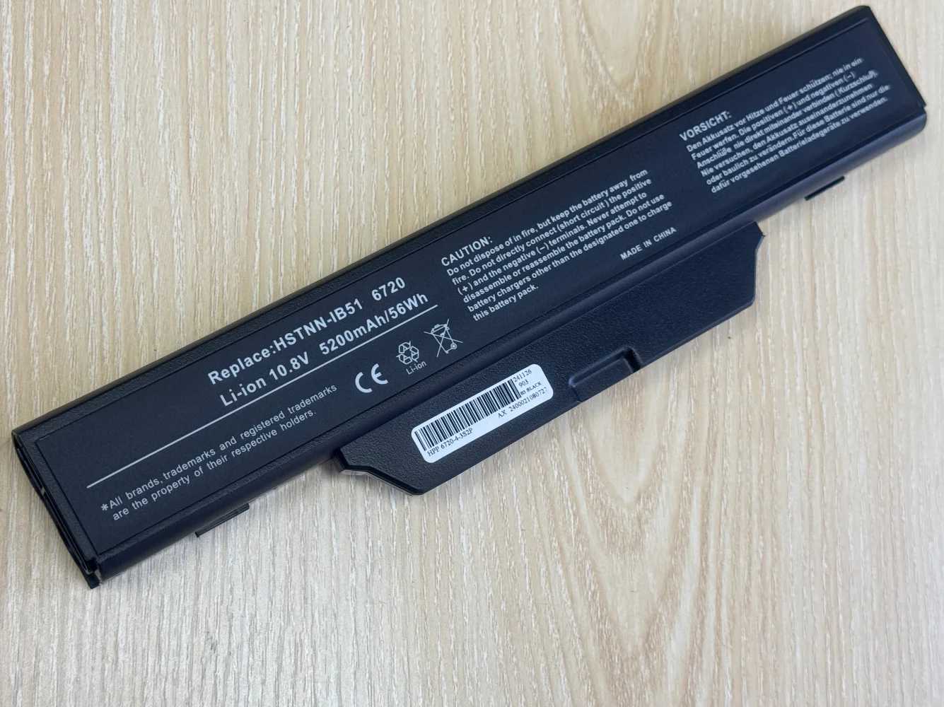 HSTNN-IB51 10.8V 5200mAh Laptop Battery For HP Compaq 550 610 Business Notebook 6720s 6730 6730s 6735s 6820s 6830s Series