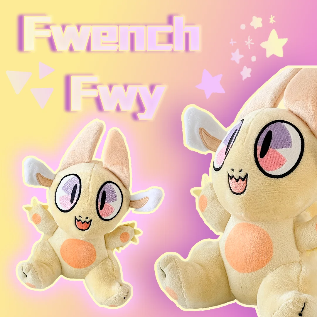 

TreasuringU новые 25 см Fwench Fwy плюшевые игрушки милые мягкие аниме куклы-кролики плюшевые детские подарки на день рождения и Рождество