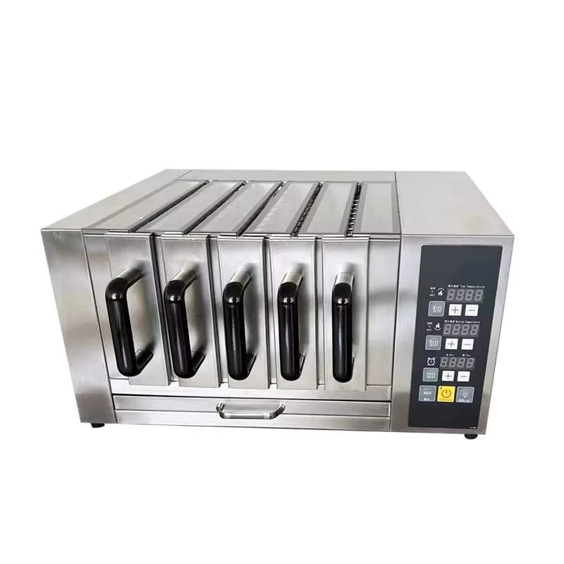 Commercial lamb skewer grill rotary grill