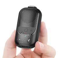 Minisopuru Wearable Bluetooth Speaker Clip-On Wireless Portable Speakers Built-in ENC Mic Hands-free call For Work Outdoors