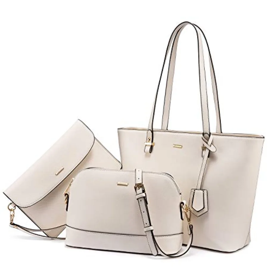 

LOVEVOOK Purses for Women Fashion Handbag Set Tote Bags Shoulder Bag Top Handle Satchel Bags