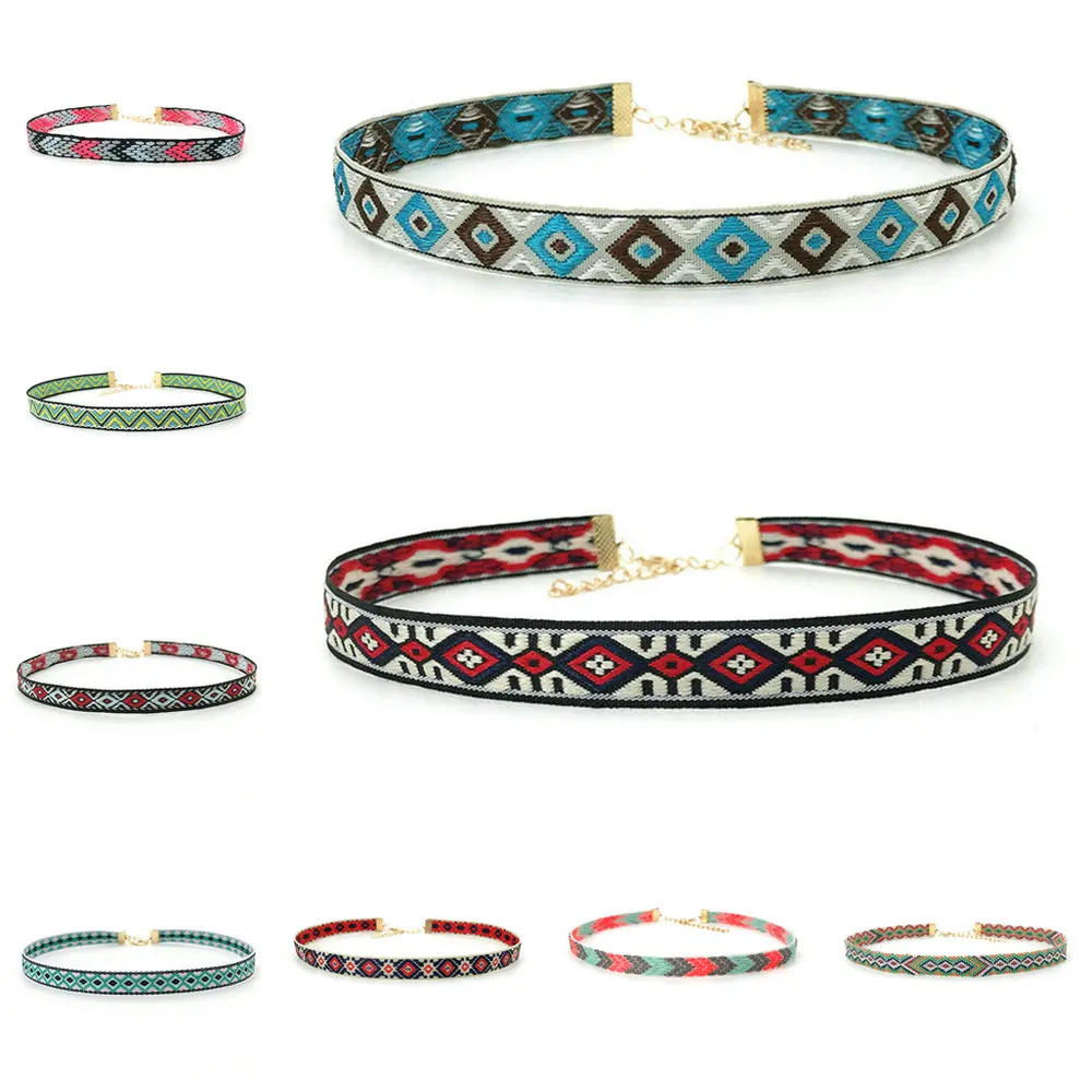 Summer Fashion Vintage Goth Boho Ethnic Collar Chokers Necklaces for Women Girl Jewelry Women\'s Neck Chain Accessories Gift New