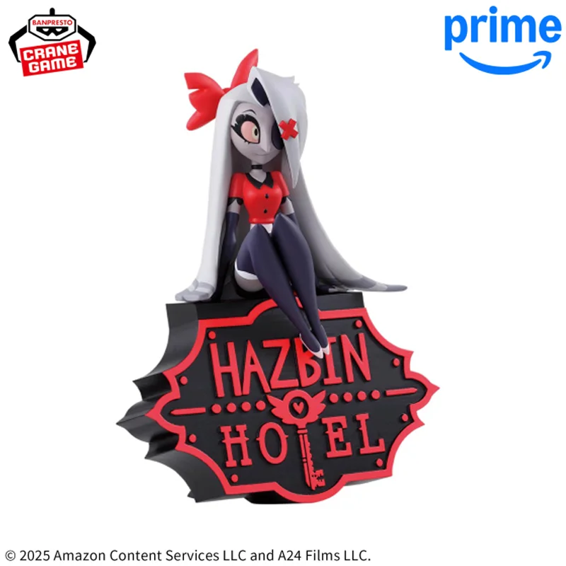 

Подлинная оригинальная Bandai Banpresto Hazbin Hotel Vaggie ПВХ аниме фигурка модель коллекционная фигурка игрушки настольный орнамент кукла подарок