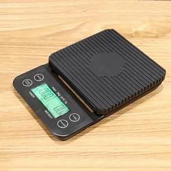 Precision Drip Coffee Scale Coffee Weighing 0.1g Drip Coffee Scale with Timer Digital Kitchen Scale High Precision LCD Scales