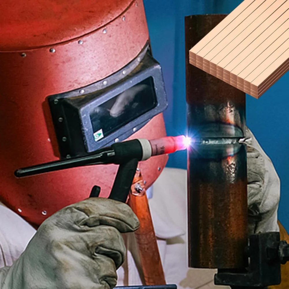 HHO-For HVAC Refrigerator Air Conditioning 50 Sticks Brazing Rods, Industry Low Melt Aluminum Welding Rods