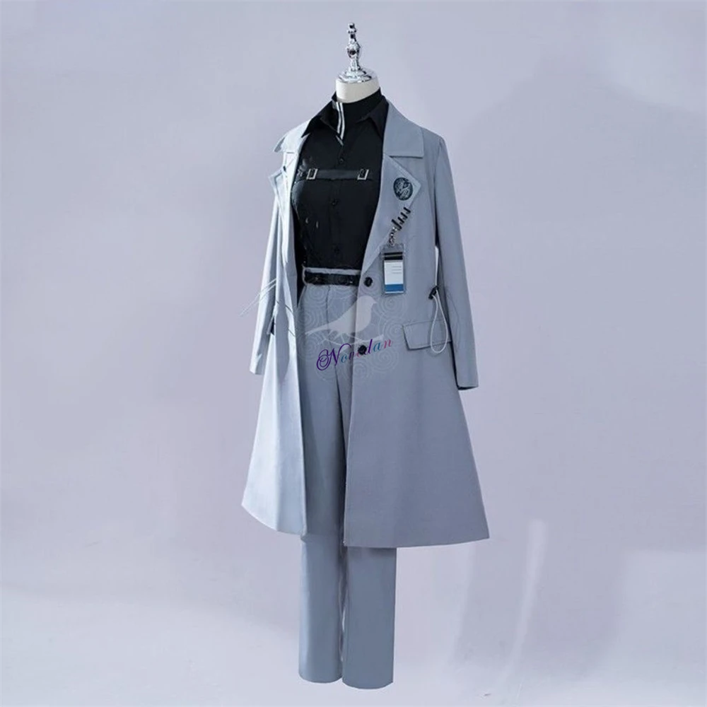 Game Path to where Cosplay Anime General Director Costume Uniform Suit Jacket Set completo Carnival Party Outfit parrucca per donna uomo