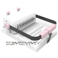Binding Machine 2:1 Double Wire Binding Machine Single-pass 20 Pages Punching Suitable for Book and Notebooks Binding 2