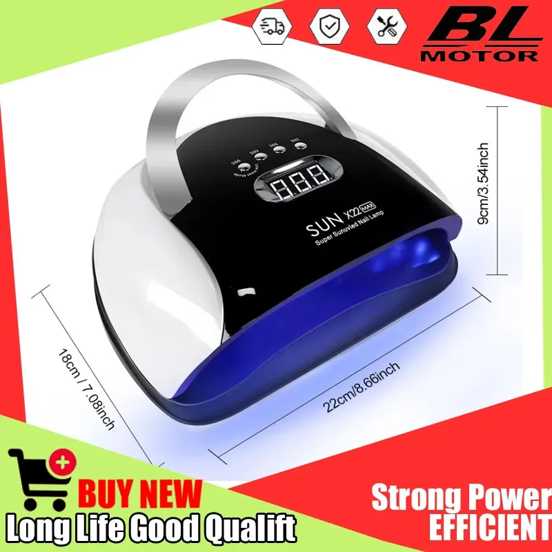 

Лампа для маникюра с 72 светодиодами, УФ-сушка для ногтей, аппарат для нейл-арта, для отверждения гель-лака, с автоматическим датчиком, популярные инструменты