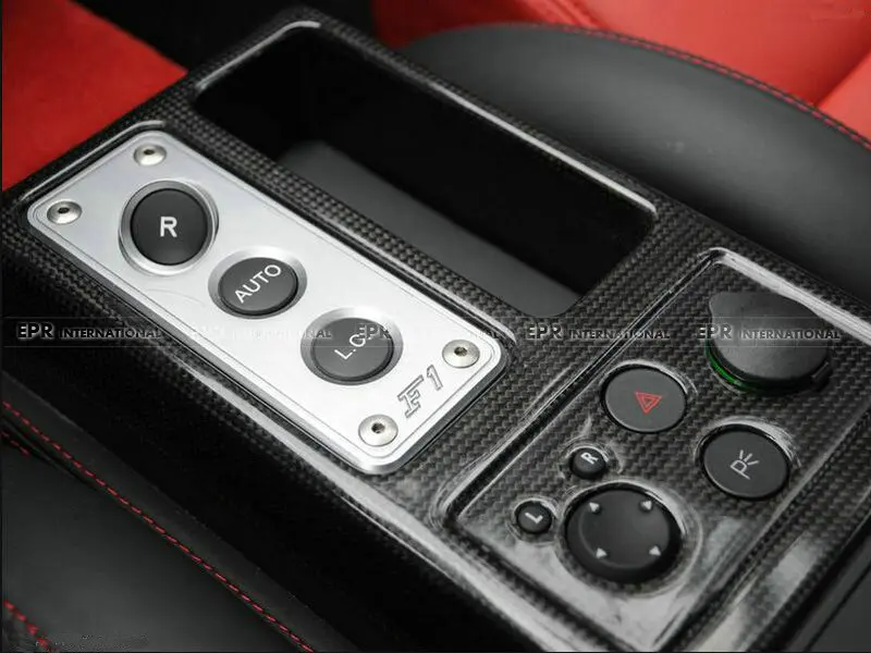 لوحدة التحكم المركزية Ferrari F430 (استبدال، LHD)، مكون لوحة التحكم الأساسية الداخلية، زخرفة وظيفية للمقصورة الممتازة