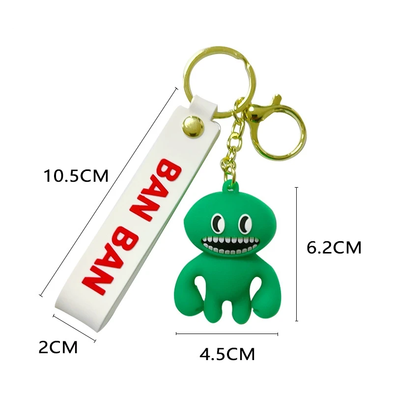 Garden of Banban Keychian Cute Anime Figure Doll Keyring Pendent Car Key Chians Accessories Kawaii Toy Gift for Men Women