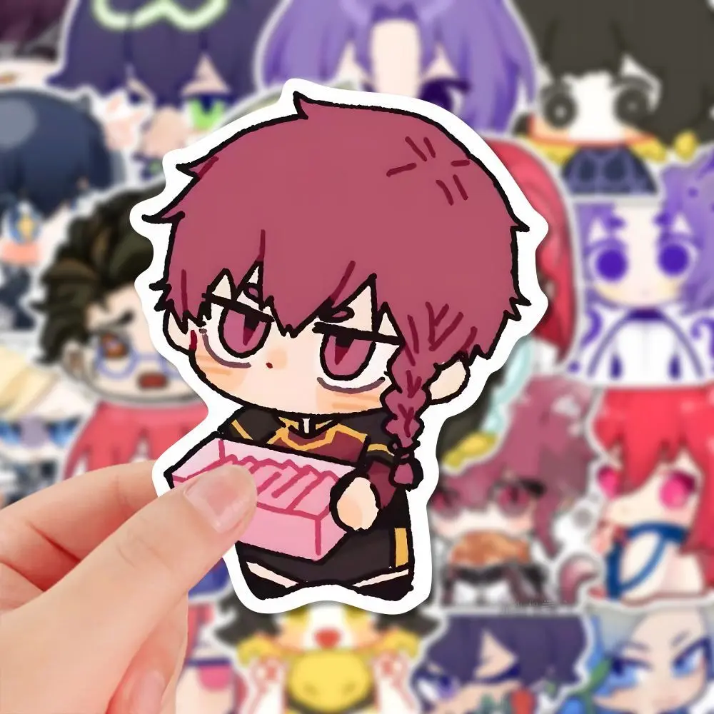 

45 шт. синий замок Chigiri Hyoma аниме наклейки мультфильм граффити наклейки шлем скейтборд ноутбук мотоцикл наклейка Декор