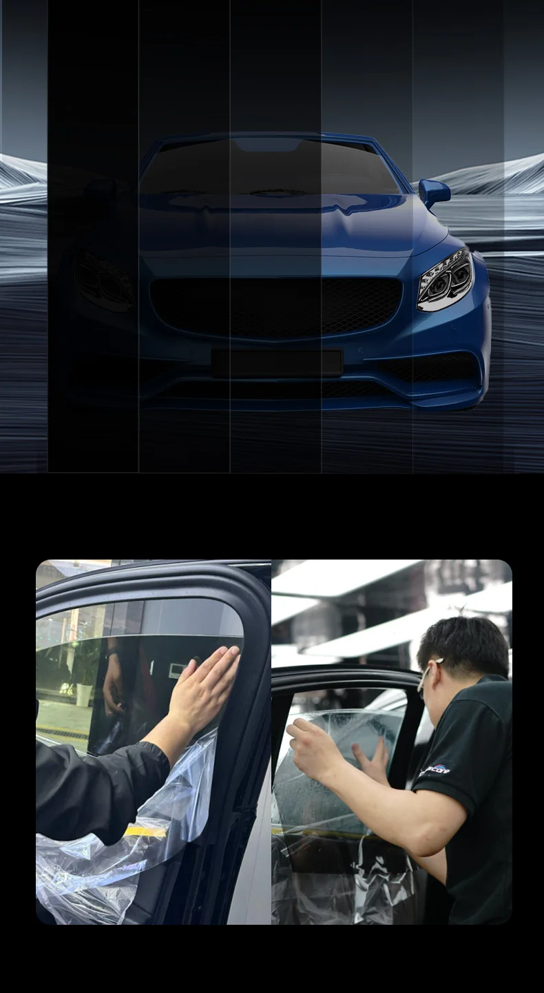 Hoge kwaliteit serie Super hoge warmte-isolatie Nano Solar keramische autoruit tintfilm voor autoruit