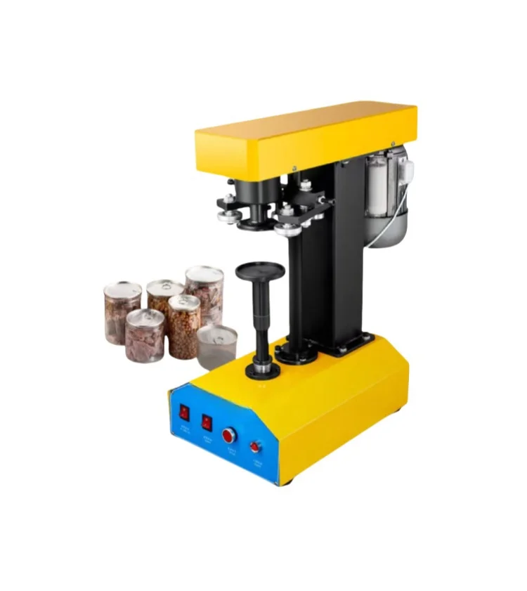 Easy-to-operate food canning machine, beer can seams, tin can seals, bottling caps