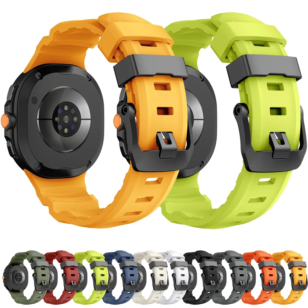 

Силиконовый ремешок Trail для Samsung Galaxy Watch 8/8 Classic 46 мм, 44 мм, 40 мм, спортивный браслет для Galaxy Watch 8