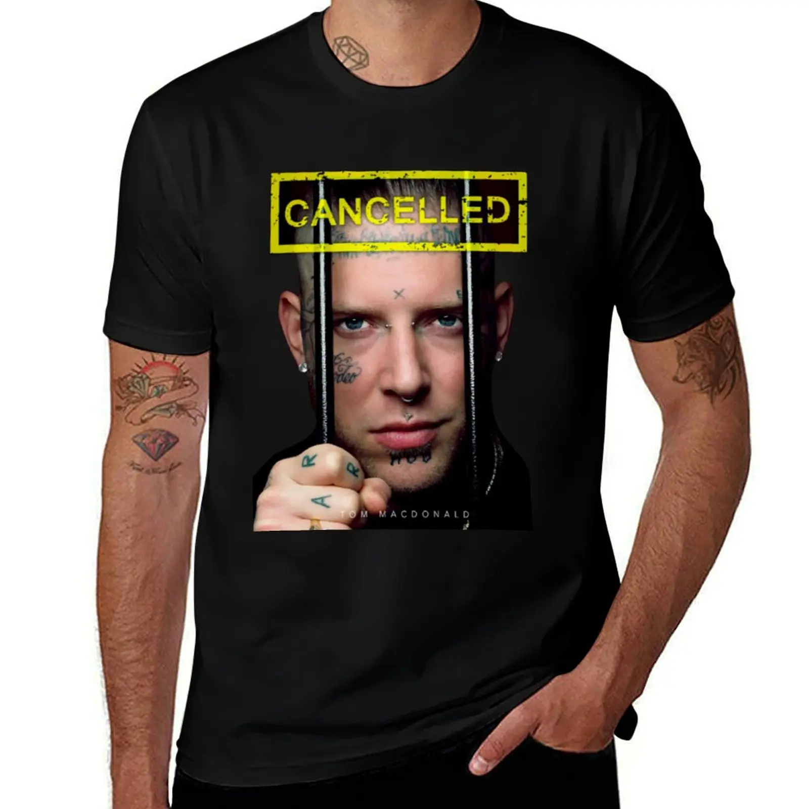 

Tom MacDonald T-Shirt Funny t-shirt topping boys whites heavyweight t shirts for men