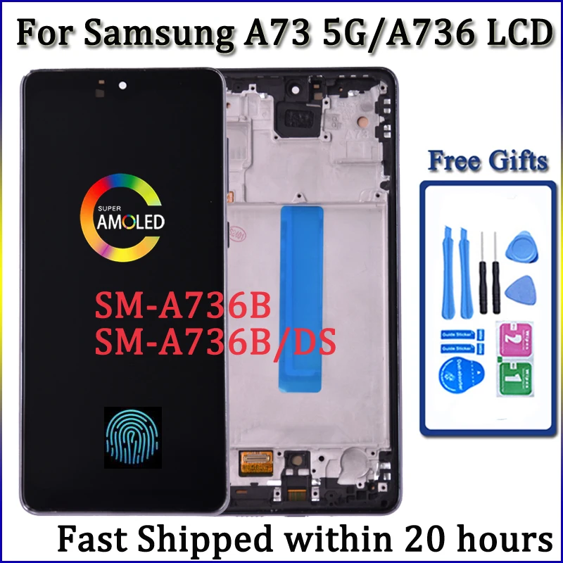 super-amoled-67-for-samsung-a73-5g-a736-lcd-display-touch-screen-digitizer-assembly-for-sm-a736b-sm-a736b-ds-lcd-screen