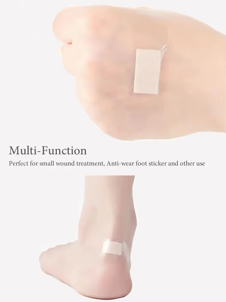 100Pcs/Pack First Aid Kit Transparent Wound Adhesive Plaster Medical Anti-Bacteria Band Aid Bandages Sticker For Home Travel
