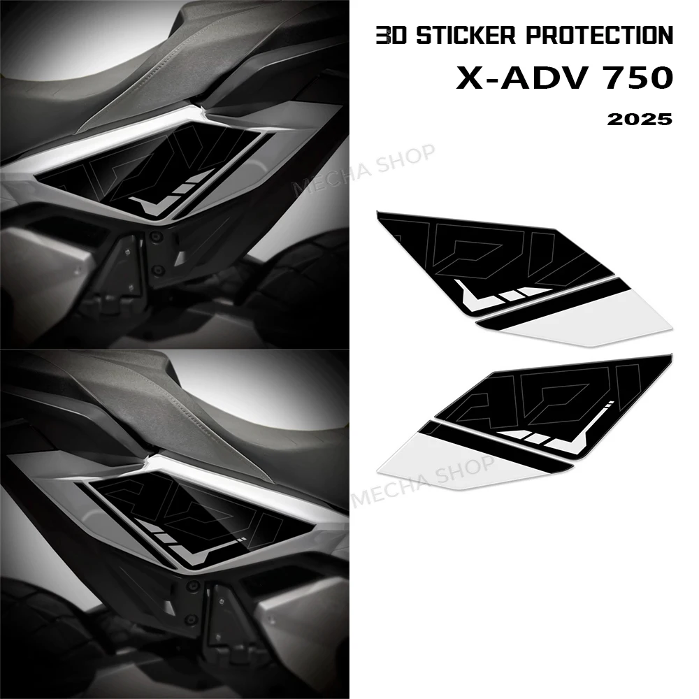 

Side Fairing Sticker Protection Kit Motorcycle 3D Decals For X-ADV 750 XADV 750 2025 2026-