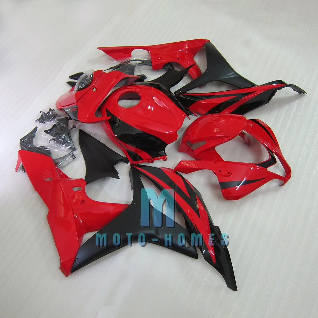 DIY CBR600RR F5 07 08 Motorcycle Fairing Kits For Honda CBR 600RR 2007 2008 Red Black ABS Plastic 100% Injection Bike